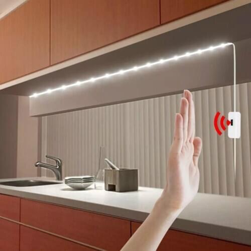 Powed USB DC 5V Lamp Motion LED Backlight LED TV Kitchen LED Strip Hand Sweep Waving ON OFF Sensor Light Diode Lights Waterproof