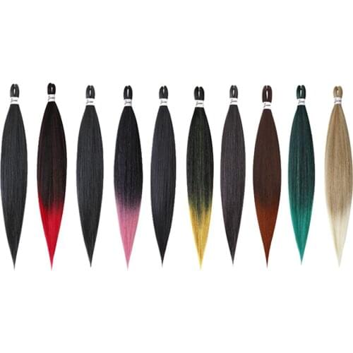 Pre Stretched Braiding Hair, 6pcs/Lot Professional Synthetic Hair Extension Braids, Different Colors For Your Choice