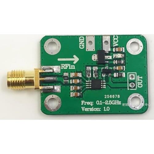 RF Power Meter Logarithmic Detector Power Detection (0.1--2.5GHz)