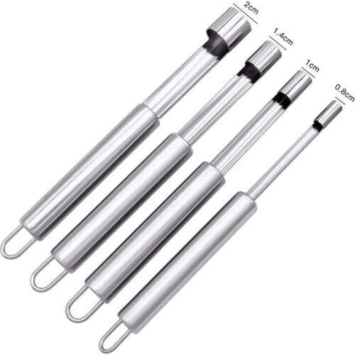 Stainless Steel Apple Corer Fruit Seed Core Remover Pear Apple Corer Seeder Slicer Knife Kitchen Gadgets Fruit & Vegetable Tools