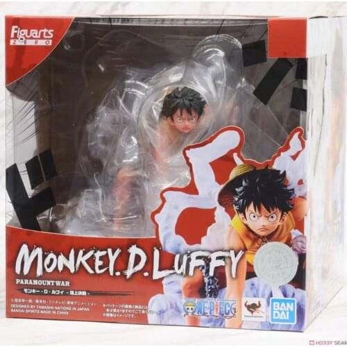 Tronzo Original Bandai Figuarts ZERO Super Fierce Battle One PieceLuffy Second Gear War On Top Action Figure Toys