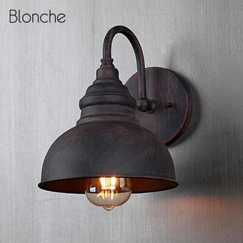 Vintage Wall Lamp Industrial Wall Lights for Home Stairs Bedroom Living Room Study Sconce Indoor Retro Loft Decor Light Fixtures