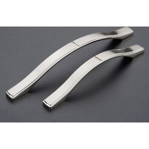 10Pcs/Lot Concealed Furniture Kitchen Cabinet Drawer Pull Handle And Closet Door Shoe Cabinet Handle( C:C:128MM L:159MM )