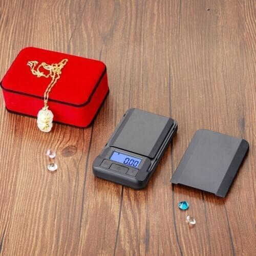 100g 200g 300g 500g x 0.01g/0.1g Digital kitchen Scale Jewelry Gold Balance Weight Gram LCD Pocket Weighting Electronic Scales