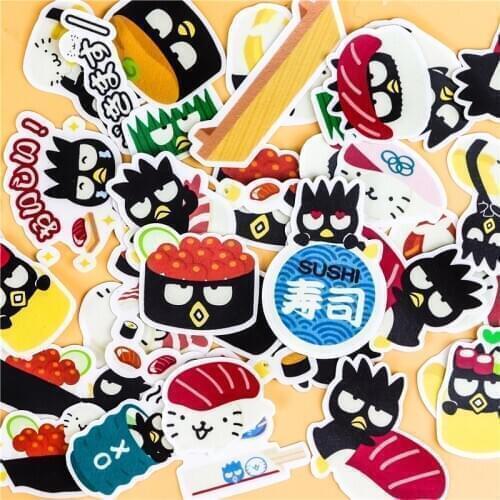36pcs Creative kawaii Japanese Cruel plot sushi scrapbooking stickers /decorative sticker /DIY craft photo albums/Children