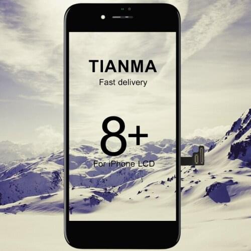 5PCS For tianma Top Quality Grade LCD Display Good 3D Touch For iPhone 8 plus LCD Assembly Replacement No Dead Pixel Screen