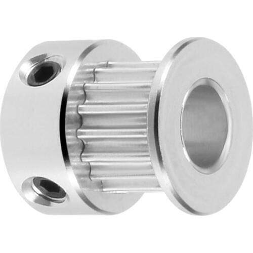 Aluminum Alloy Durable GT2 16T Teeth 5mm Bore Timing Belt Pulley Synchronous Wheel for 3D Printer
