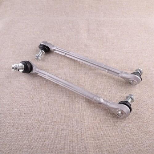 Car Silver Metal Front Left & Right Suspension Front Stabilizer Bar Link fit for Benz W204 X204 C300 C350 2043200789 2043202289