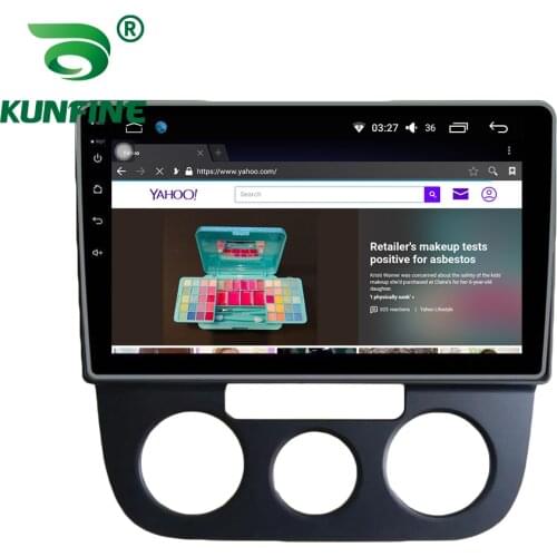 Car Stereo for VW Sagitar 2006-2010 MT AC Android 10.0 Octa Core Car DVD GPS Navigation Player Deckless Radio