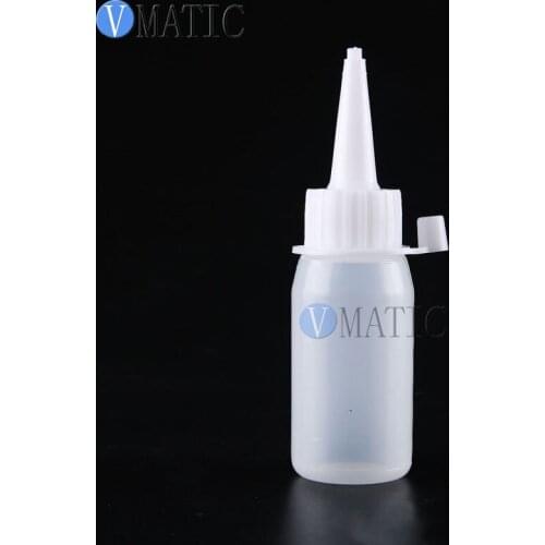 Free Shipping Quality 2Pcs 30cc/ml Alcohol Glue Bottle/ Glue Soft Bottle