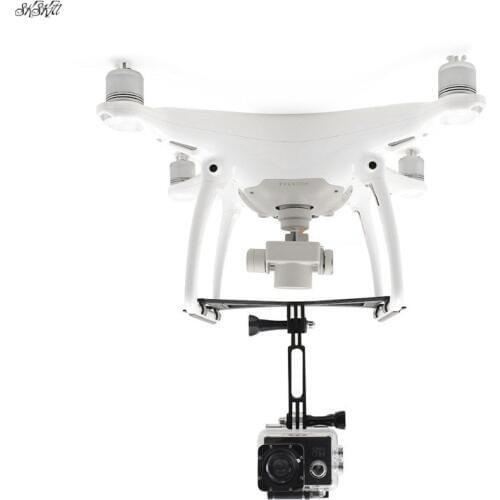 For Gopro Hero 6 5 4 3 & osmo action & Panoramic camera Mount Holder Landing gear For DJI Phantom 4 4 PRO/Adv drone Accessories
