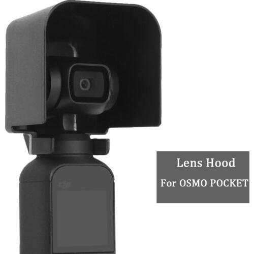 OSMO POCKET Gimbal Camera Lens Hoods Sun Shade/Shield Reduces Lens Flare and Glare Blocks Excess Sunlight for DJI Accessories
