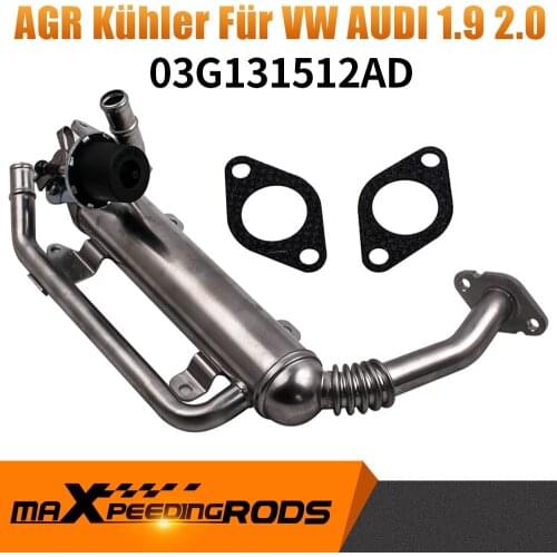 03G131512AD For Audi A3 8P1 8PA BLS BMM 1.9 2.0 TDI AGR EGR Valve & Cooler
