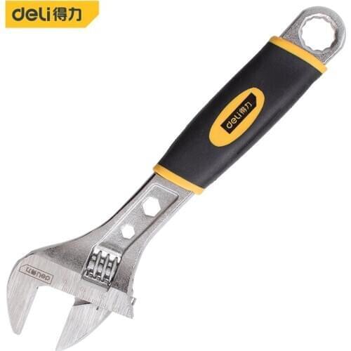 Deli Flexible Wrench With Plastic Handle 12 Snap Ring Hand Wire stripper Nippers Multipurpose kits electric tools multi-function