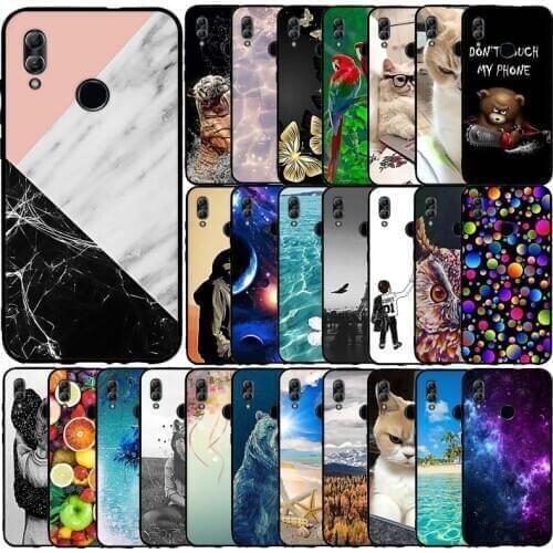 Soft Silicone Case For Huawei Honor 10 Lite Case Full Protective Soft Tpu Back Cover Phone Case For Huawei P Smart 2019 Coque