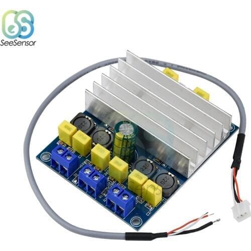 50W*2 TDA7492 Amplifier Board Mono 100W Class D Power Amplifers Audio Sound Board Amplificador AMP Module with Radiator