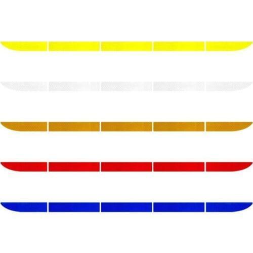 Warning Strip Reflect Tape Traceless Protective Car Reflective Tape Stickers Exterior Car Sticker Trunk Body Auto Accessories