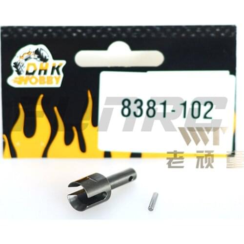 RC Car DHK Hobby 8381-102 2*10mm Metal Output Axle Shaft Bolt Pin 8384 8135 8382 Model Cars Bigfoot Truck Original Accessories