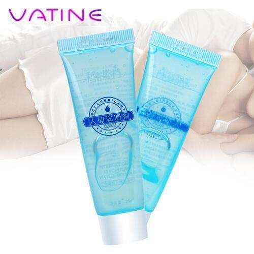 VATINE 1/2PCS 25ML Lubricant Lube Pain Relief Water-based Vaginal Anal Gel Oil For Couples