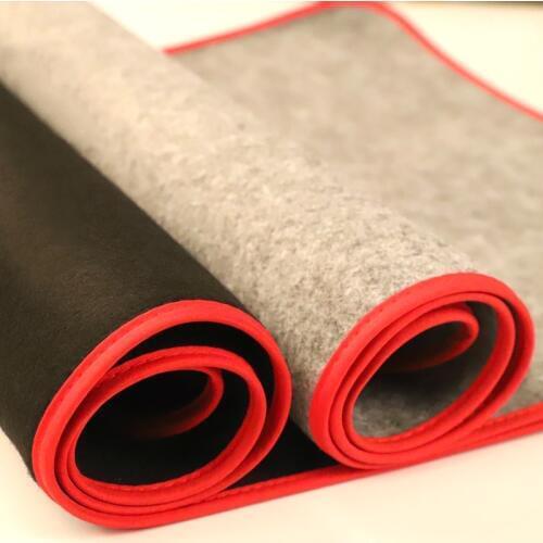 Study Four Treasure Large-sized Painting Calligraphy Pad 40*80cm Woolen Brush Writing Felt White Grey Exquisite Soft Mat