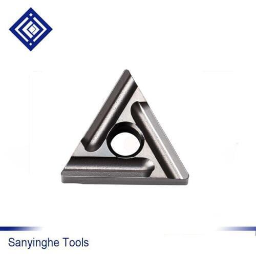 High quality sanyinghe 10pcs/lots CT3000 TNMG160404R/L-FS cnc carbide turning inserts cnc blade lathe tools for ceramic