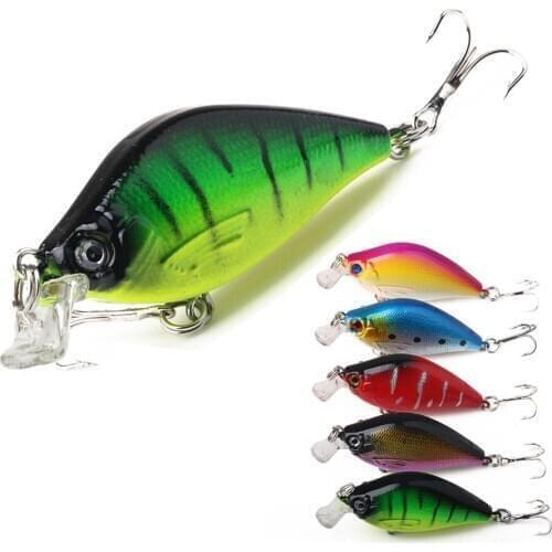 YUZI 6cm 8.3g Crankbait Hard Bait Carp Fly Fishing Fresh Water Sea Insect Bait Fake Lure Fishing Lure