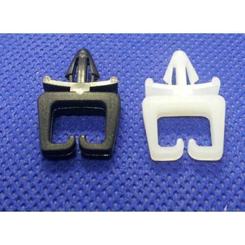CHA6 Nylon square wire clamp cable tie PCB host wire tiding computer electronic Board hole inserting fix clip no adhesive backed
