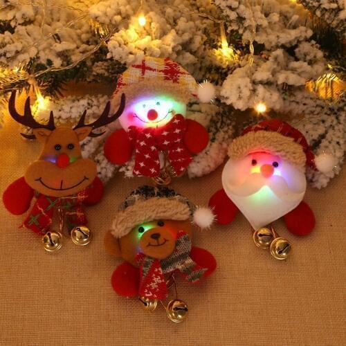 Creative Hanging Christmas bell bracelet Christmas Children Toys Gifts Hanging Bells with Lanterns Wand Ornaments