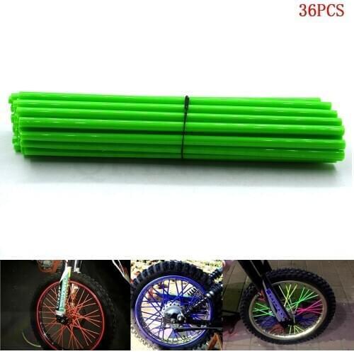 36 pcs Universal motorcycle bike rim tube cover spoke skin cover For HONDA CBF125 CB600F CBR600F CBF600/SA CB650F CBR650F