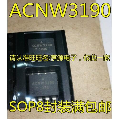5pcs ACNW3190 A3190 SOP-8 IGBT