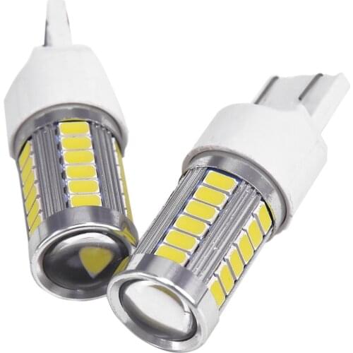 800LM Lights Lamps 6.6W 2pcs 6000K White T20 7443 7440 5630 33SMD Turn light Reverse light