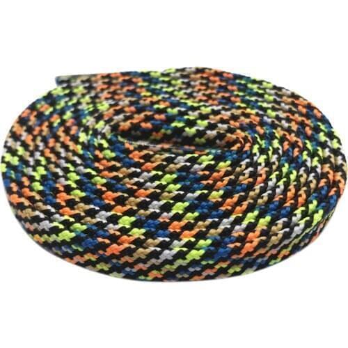 Coolstring 7MM Multi-Colorful Classic Shoelaces Women Sneaker 2020 Casual Shoe Lacel Unisex Boots Shoe Rope For Zapatillas Mujer