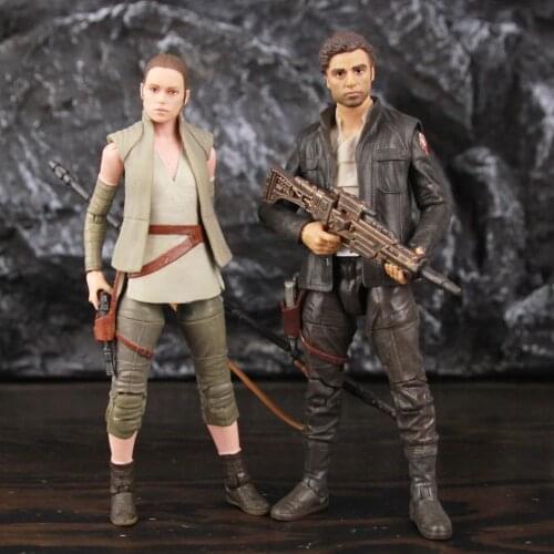 Star Wars Captain Poe Dameron & Rey 6" Action Figure Island Journey Original Black series Toys Doll
