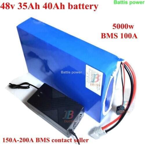 High 48v 35Ah 40Ah battery electric surfboard jet board life foils efoil hydrofoil fliteboard 5000w 5kw motors + 5A charger