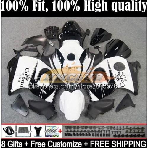 Injection For SUZUKI Hayabusa GSXR1300 96 97 98 99 00 01 20CL.42 GSXR 1300 CC 2002 2003 2004 2005 2006 2007 Fairing gloss white