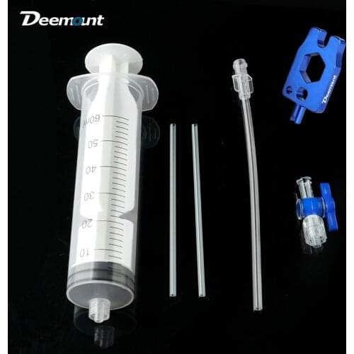 60ml Bicycle Tubeless Tire Sealant Injector MTB Road Bike Fluid Injection Tool Schrader/Presta Valve Tool Optional