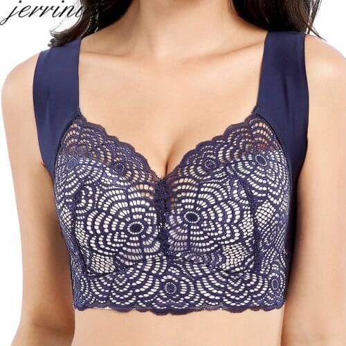 Jerrinut Size Bra Seamless Lingerie Plus up bra size Sport Underwear Push up lingerie Sexy Ultra-thin Lingeries Underwear Women