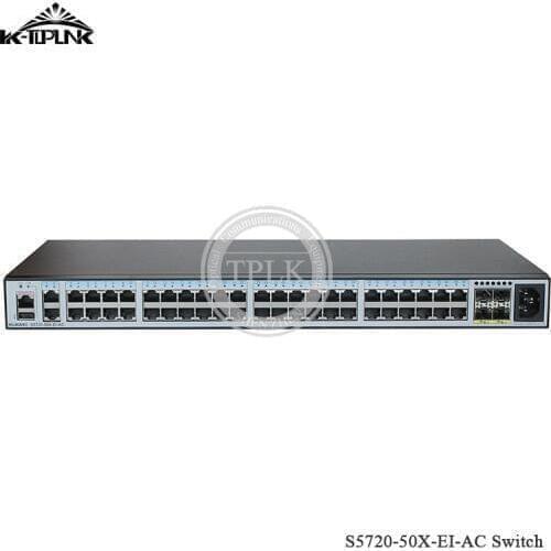 Recommend Hua wei S5720 Series S5720-50X-EI-AC 46-Ports 10/100/1000MbE RJ45 4-Port 10GE SFP+ Gigabit Ethernet Switch