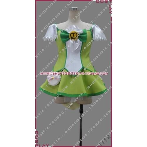 Smile Pretty Cure Midorikawa Nao cure march cosplay costume S001