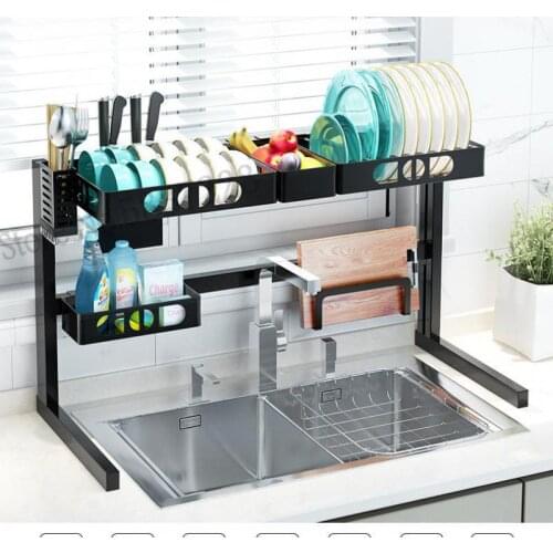 Kitchen racks, dish racks, new drain rack, sink, pool tool, storage shelf, chopsticks, dish rack supplies