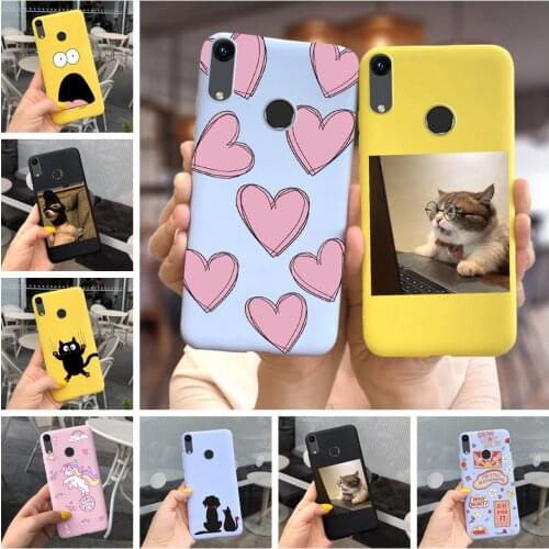 Cute Cartoon Cover For Huawei Honor 8A 8C 8S 8X 8 Lite Case Soft Silicone Phone Cases Honor8A Honor8C Honor8S Honor8X Back Cover