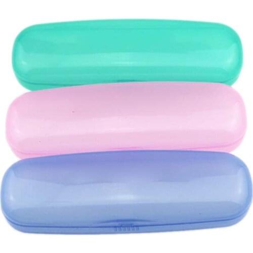 Fashion Reading Glasses Boxes Glasses Accessories Oculos De Sol Feminino Portable Plastic Glasses Cases