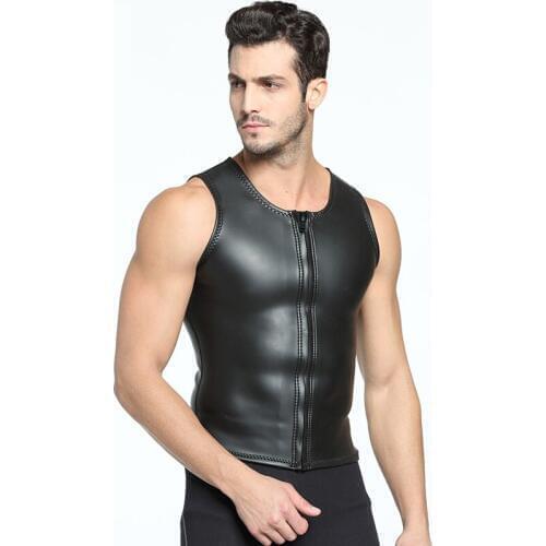 2MM Men Scuba Diving Vest Sleeveless Wetsuit Swimwear Keep Inside Warm