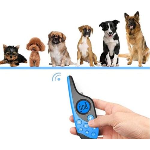 2021 New Dog Training Device Waterproof Collar Charging Remote Control Dog Training Device Pet Supplies Charging Bark Stopper