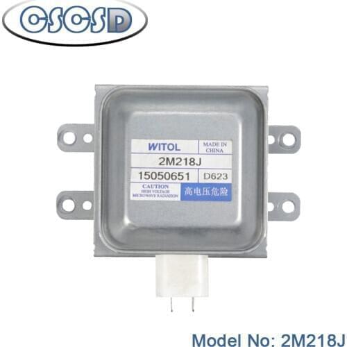 95% New 2M218J (same 2M211B-M1) For Sanyo 6 Cooling Ribs CSCSD Frequency Conversion Microwave Magnetron Magnetron Microondas