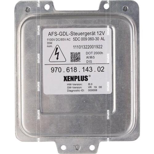 New 97061814302,XENPLUS 1:1 Replacement OEM HID D1S Headlight Ballast Control Unit 5DC00906030AL,2 Years Warranty