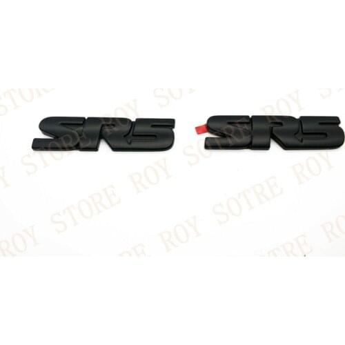 For 4RUNNER, TUNDRA, SR5 BLACK EMBLEM OVERLAY ORIGINAL OEM PARTS