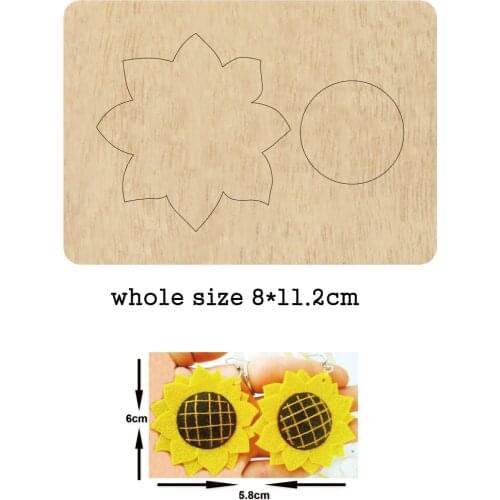 Sunflower cutting dies & 2020 New wooden die Mould Suitable for common die cutting machines on the market