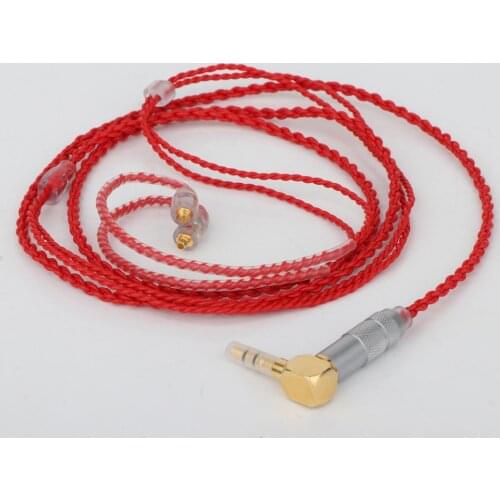 YTER 4Core MMCX Cable Earphone Upgrade Cable for Shure SE846 SE535 SE315 SE215 UE900