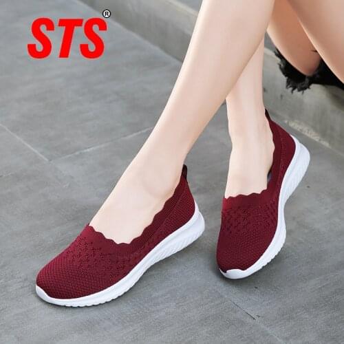 Women Shoes Women Flats Shoes 2021 Breathe Soft Color Slip On Flat Shoes Ballet Flats Comfortable Ladies Shoe Mesh Zapatos Mujer